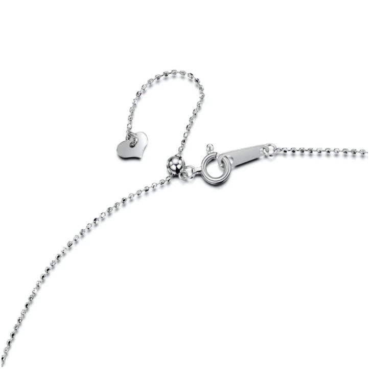 18K白金鑽石頸鍊